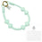 Silicone Butterfly Wrist Strap with Tether Tabs Cell Phone Cases Lanyard - Light Cyan - 1