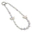 JAUCASE AJ033 Crystal Butterfly Phone Chain with Tether Tabs Colorful Beads Strap 30cm Length - 1