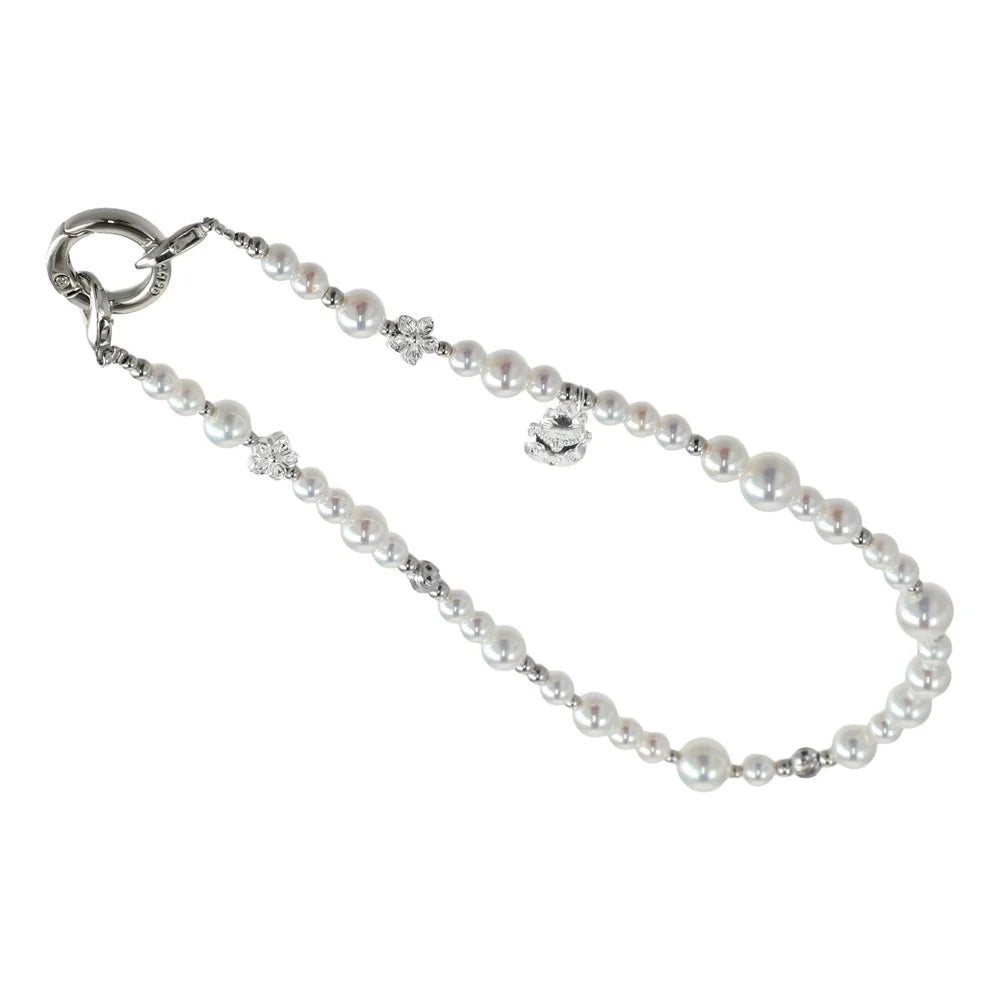 JAUCASE AJ040 Lucky Series Phone Chain with Tether Tabs Fluorescent Beads Civet Cat Charm Strap 30cm - 1