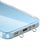 Stainless Steel Phone Tether Tabs with Double Clip Metal Ultra Thin Anti-Lost Phone Lanyard Patch - 1