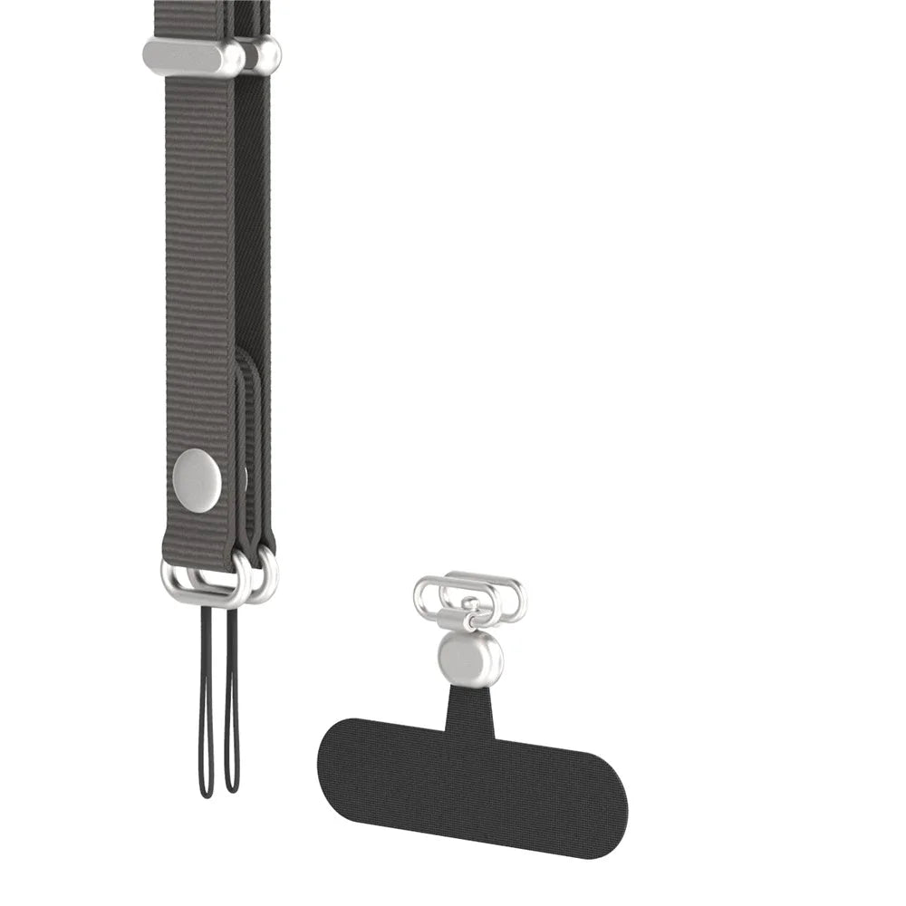 Quick Release Phone Lanyard Compatible with iPhone 17 Case Detachable Magnetic Buckle Neck Strap - Black - 5