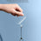 55 x 90mm Clear TPU Phone Tether Tab for Phone Case Ultra Thin Cellphone Lanyard Patch with D Ring Buckle - 3