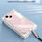 55 x 90mm Clear TPU Phone Tether Tab for Phone Case Ultra Thin Cellphone Lanyard Patch with D Ring Buckle - 5