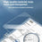 55 x 90mm Clear TPU Phone Tether Tab for Phone Case Ultra Thin Cellphone Lanyard Patch with D Ring Buckle - 6