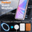 For Samsung Galaxy S26+ Magnetic Case Color Changing TPU Phone Back Cover - Blue - 7