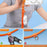 80 - 150cm Adjustable Phone Lanyard Neck Strap Crossbody Long Strap with Silicone Hanging Hole - Orange - 5