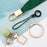 Cell Phone Lanyard Universal Neck Strap Ball Pendant Braided Chain Holder - Green - 4