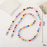 120cm Crossbody Lanyard Creative Billiard Ball Number Beaded Phone Charm Keychain Chain Strap - 2