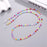 120cm Colorful Flower Beaded Phone Strap Crossbody Cellphone Chain Shoulder Bag Strap - 1
