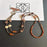 120cm Beaded Phone Lanyard Chain CellPhone Charm Camera Crossbody Strap with Tether Tab - Leopard-print Pom-pom - 2