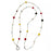 120cm Crossbody Phone Lanyard Colorful Beaded Chain Phone Strap Wearable Phone Accessories with Tether Tab - 2