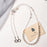 120cm Phone Lanyard Pearl Beaded Necklace Chain Crossbody Phone Strap Wrist Neck Hanging Cord - Style A - 1