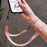 V Texture Detachable Keychain Rope Phone Neck Strap ID Card Holder Lanyard Cell Phone Strap - Pink - 3