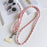 75cm Phone Lanyard Adjustable Braided Crossbody Neck Shoulder Strap with Tether Tab Universal Phone Chain Strap - Style 1 - 1