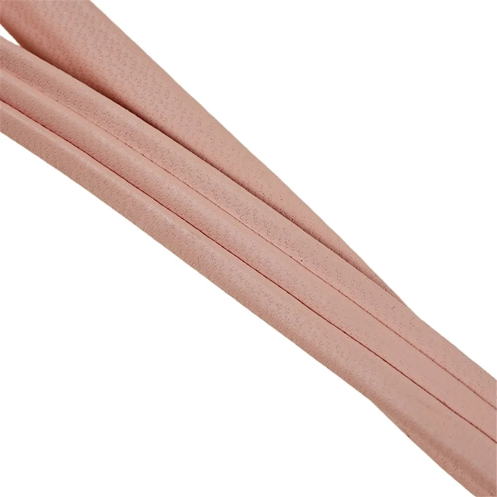 20cm Universal Cell Phone Case Hand Strap Wrist Lanyard Leather Strap for Name Tag / Keys - Pink - 3