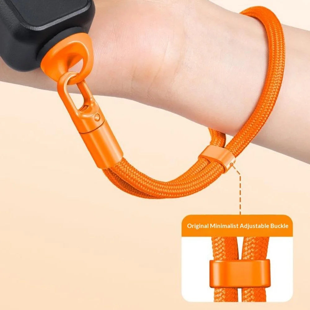 Wrist Strap for DJI Osmo Pocket 4 / Pocket 3 Self-locking Anti-loss Lanyard Swivel Hook Camera Accessories - Orange - 4