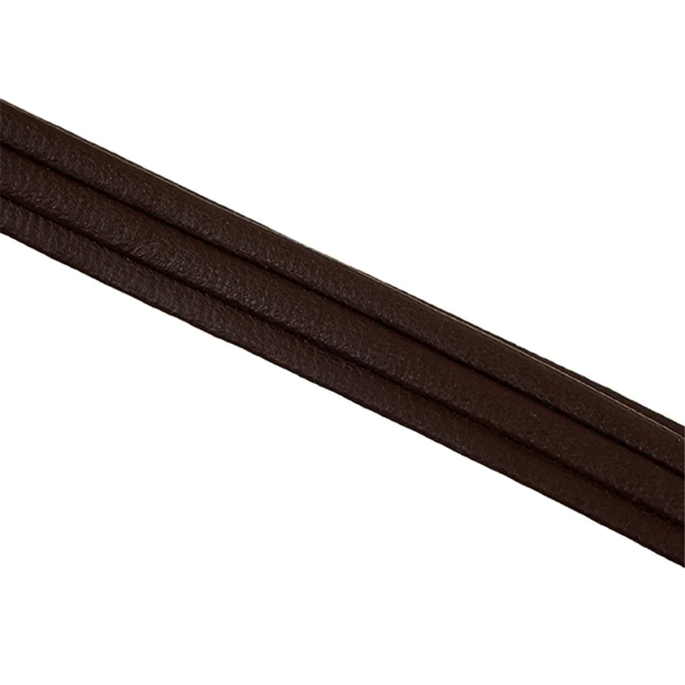 45cm Leather Neck Strap for Name Tag / Keys Universal Cell Phone Case Hanging Neck Lanyard - Dark Brown - 4