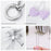 9.5cm Bow Heart Charm Phone Strap Acrylic Crystal Beads Keychain Ring for Mobile Bag Accessory - White - 2