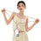 CT-67 1.6m Adjustable Phone Lanyard Crossbody Strap with 60 x 16mm Clear TPU Tether Tab, Strap Diameter: 6mm - Light Camel - 3