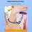 CT-66 Wrist Strap Lanyard Anti-Drop Polyester Rope with Tether Tab, Diameter:6mm - Dark Purple - 5