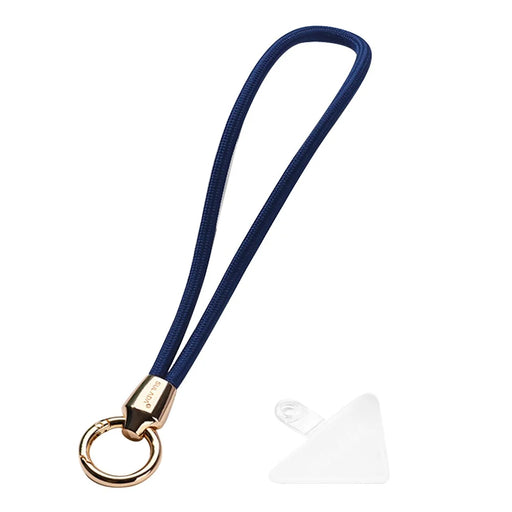 SULADA Cell Phone Lanyard Nylon Phone Tether Safety Strap Smartphone Wrist Strap with Key Chain Holder / Patch, Short Style - 2 - 1