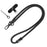 Neck-Mounted Phone Lanyard 3Pcs / Set Anti-Lost Cell Phone Nylon Hanging Rope with Strap, Plastic Tether Tab - Black - 1