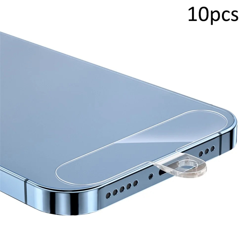 10Pcs / Pack Cell Phone Lanyard Anti-Lost TPU Patch with Hole Universal Phone Tether Tabs Sticker for Wrist Neck Strap - Transparent - 1