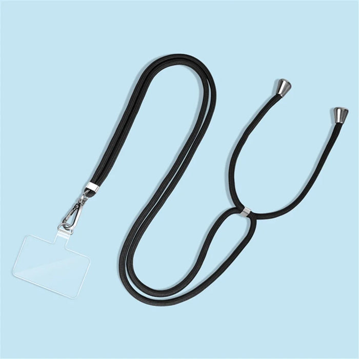 Cell Phone Crossbody Lanyard 6mm Nylon Universal Phone Shoulder Strap with Pad - Red - 3