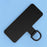 Phone Lanyard Tab Stainless Steel Phone Tether Tab with Anti-Scratch Film - Black - 2