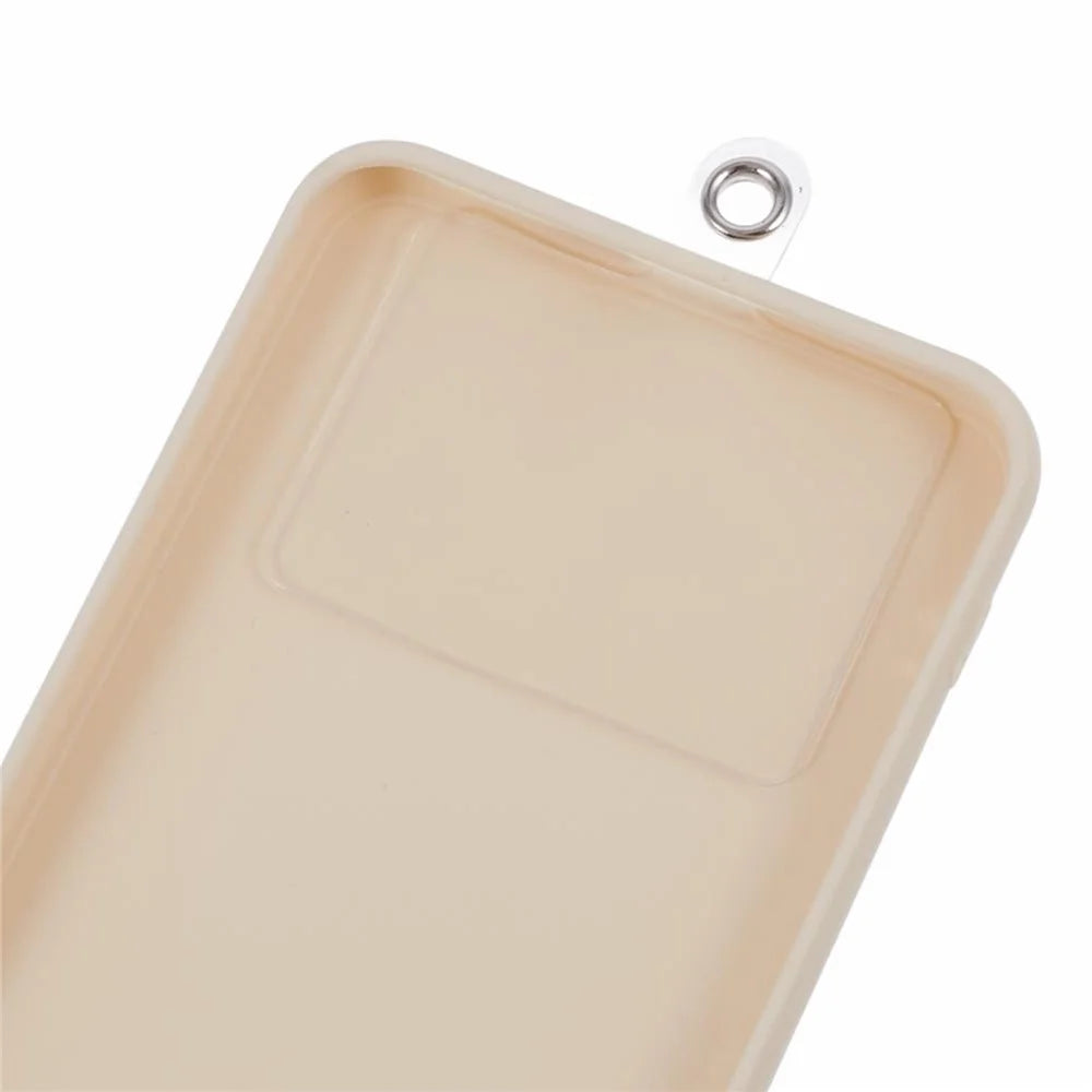Style A Phone Strap 8mm Universal Nylon Phone Neck Lanyard with Clear Patch - White - 5