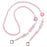 120cm Crossbody Cell Phone Lanyard Strap 11mm Thickness Beads Neck Strap - Style A - 1