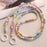 110cm Phone Lanyard 8mm Bead Shoulder Neck Strap for Cell Phones - Style A - 3
