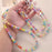 110cm Phone Lanyard 8mm Bead Shoulder Neck Strap for Cell Phones - Style A - 4
