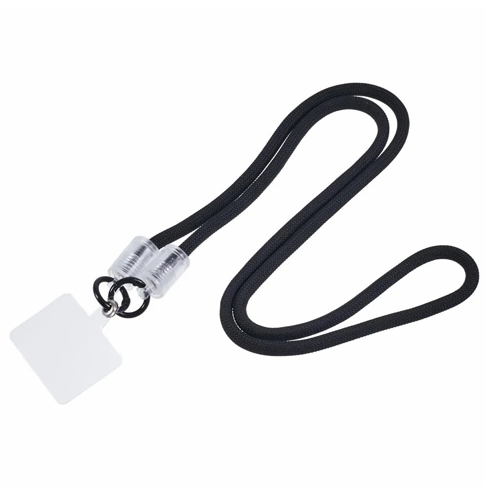120cm Universal Phone Lanyard 7mm Buckle Mobile Phone Carrying Strap with Tether Tab - Style A - 2