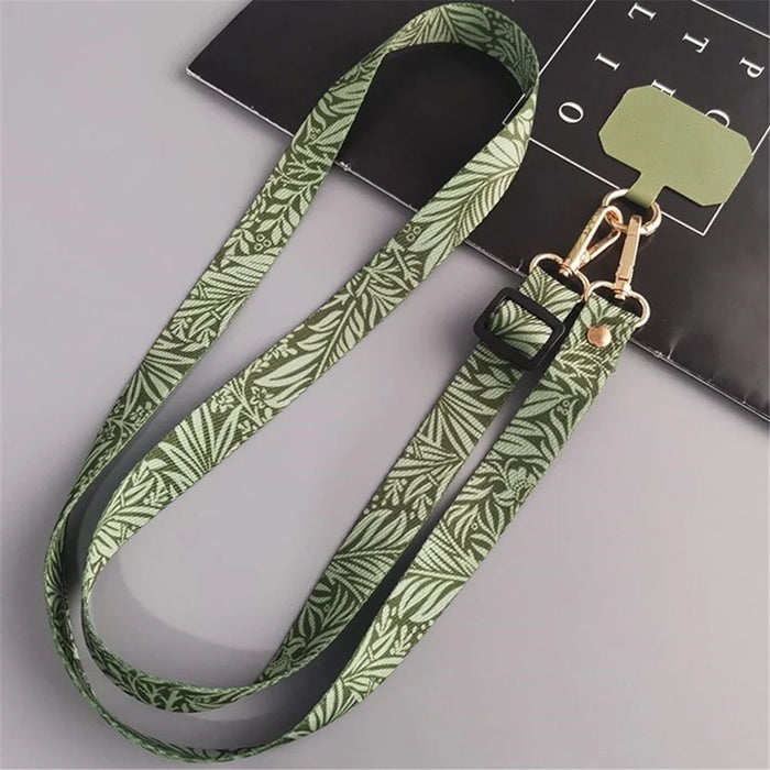 20mm Mobile Phone Strap 33.5-60cm Adjustable Cell Phone Lanyard with Tether Tab - Style A - 2
