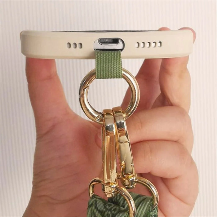 20mm Mobile Phone Strap 33.5-60cm Adjustable Cell Phone Lanyard with Tether Tab - Style A - 3