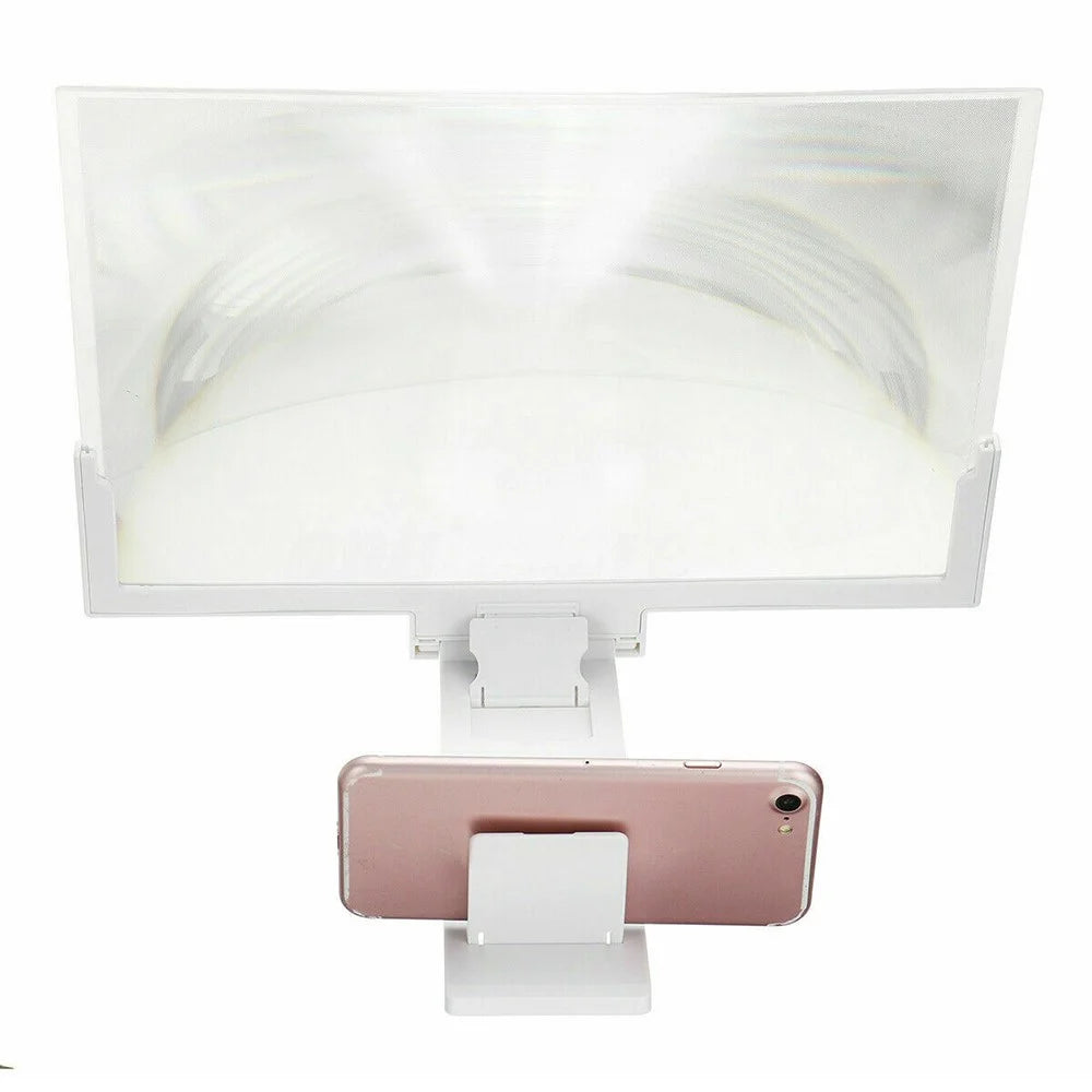 F3 14-inch Phone Screen Magnifier HD Movie Viewing Screen Videos Magnifying Foldable Stand - Black - 4
