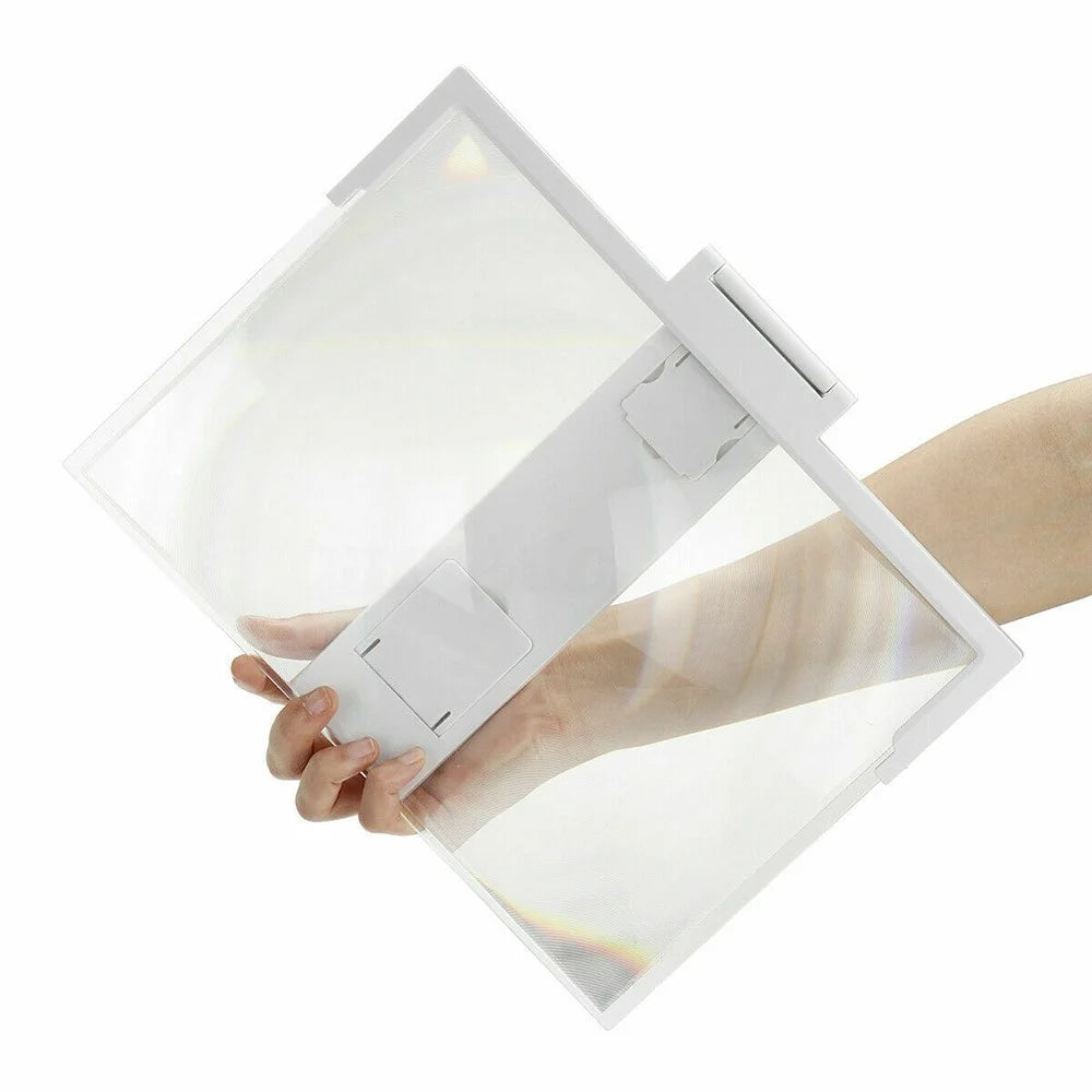 F3 14-inch Phone Screen Magnifier HD Movie Viewing Screen Videos Magnifying Foldable Stand - Black - 5