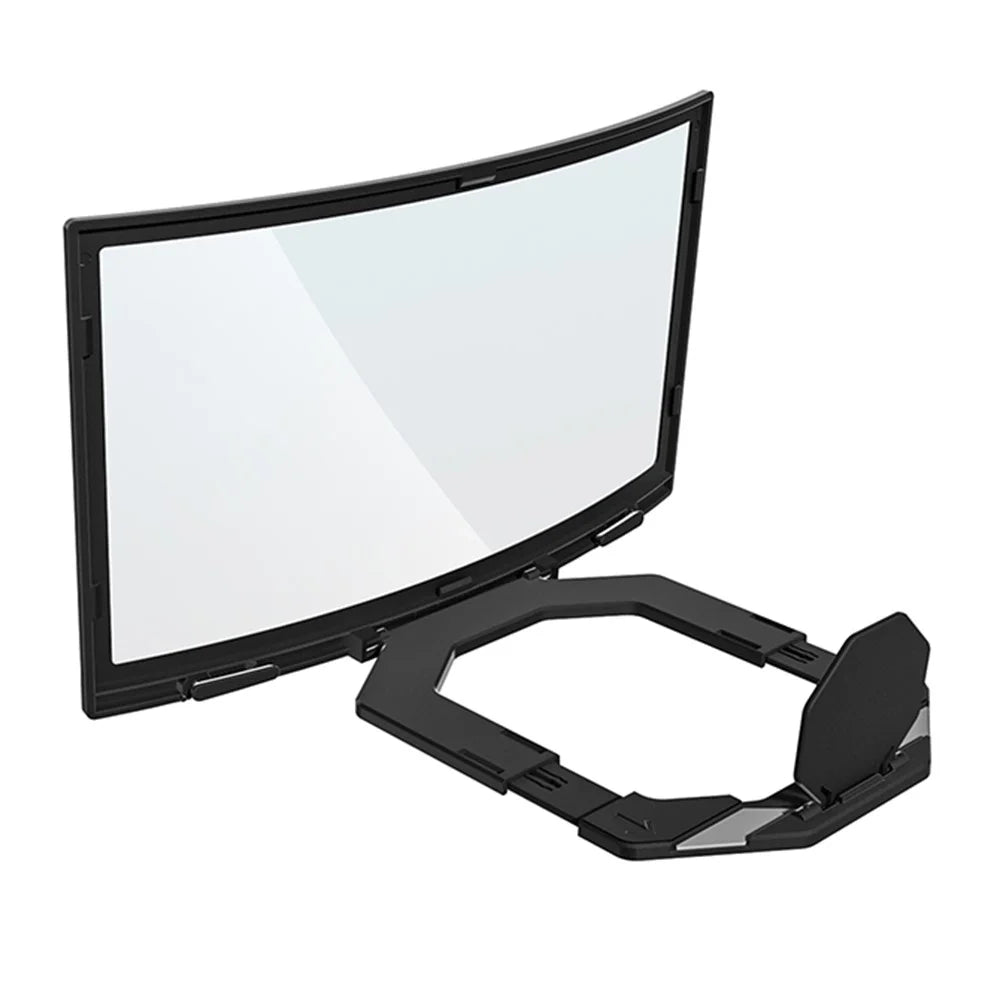 Phone Screen Magnifier 12 Inch Ultra HD Curved Screen Amplifier 3D Magnifying Glass with Lazy Stand - 4