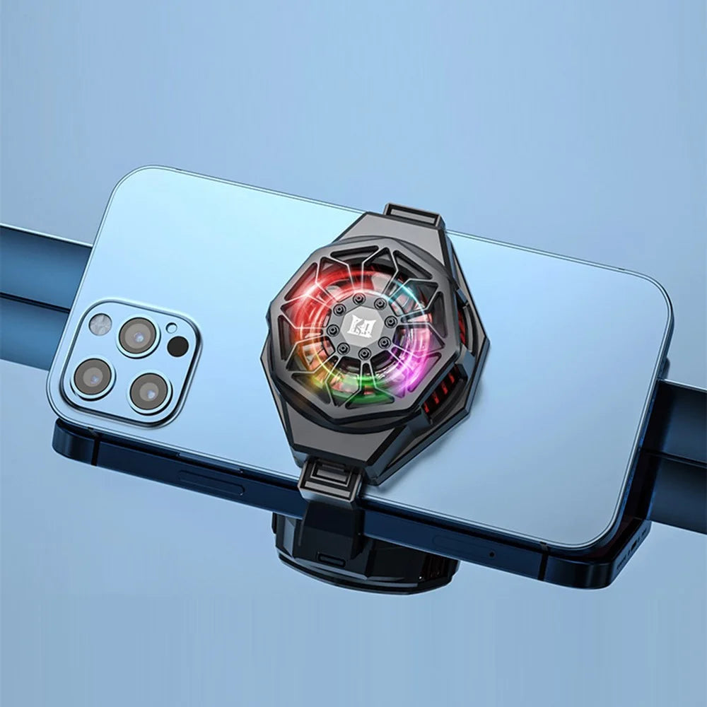 N3 Clip-On Phone Radiator Cooling Fan Smartphone Live Streaming Gaming Heat Dissipation Cooler - 6