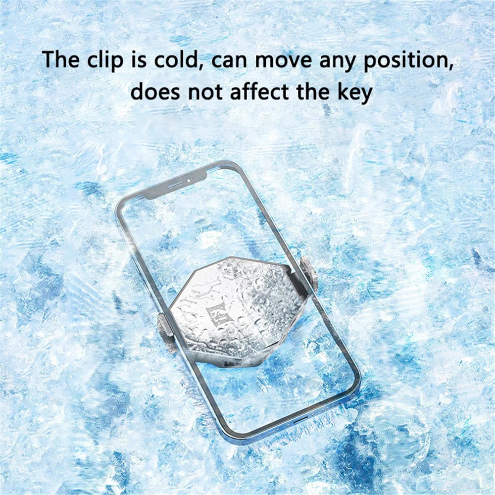 N3 Clip-On Phone Radiator Cooling Fan Smartphone Live Streaming Gaming Heat Dissipation Cooler - 4