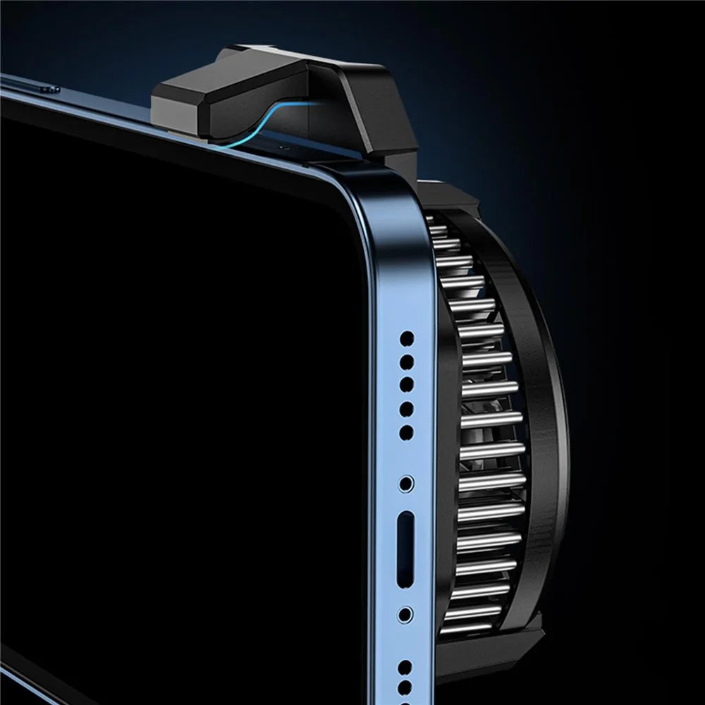 N7 Phone Back Radiator Digital Display Cellphone Gaming Heat Dissipation Semiconductor Cooling Fan - 5