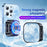 X79 Magnetic Cell Phone Cooler Mobile Phone Radiator Cooling Fan Semiconductor for Gaming - 2