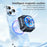 X79 Magnetic Cell Phone Cooler Mobile Phone Radiator Cooling Fan Semiconductor for Gaming - 3