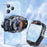 J20 Cell Phone Heat Sink 3 Adjustable Temperature Levels Cooling Fan with 68-89mm Clip Display Screen - 2
