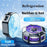 X60 Magnetic Cell Phone Cooler Semiconductor Radiator with Wireless Charging RGB Lighting for Gaming - 2