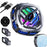 X76 Cell Phone Semiconductor Cooling Fan Magnetic Cellphone Radiator with RGB Lighting Removable Clip - 1