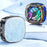 X76 Cell Phone Semiconductor Cooling Fan Magnetic Cellphone Radiator with RGB Lighting Removable Clip - 3