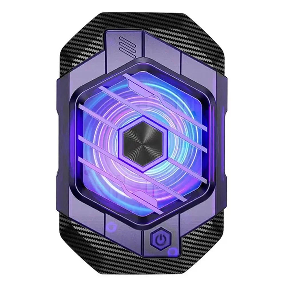 X65 Phone Cooler Magnetic Semiconductor Cell Phone Radiator with Clips Adjustable Cooling Mode for Gaming Live Live Stream - 1