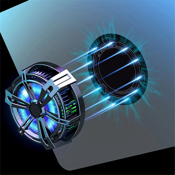 X12 Magnetic Phone Cooler Radiator Cell Phone Semiconductor Cooling Fan (Enhanced Version) - 3
